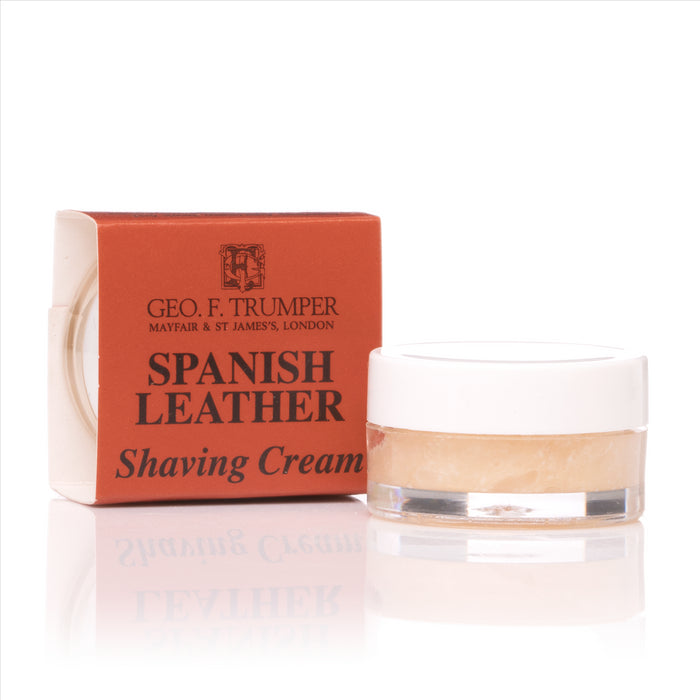 Spanish Leather Shaving Cream Sample - Geo F. Trumper - Face & Co
