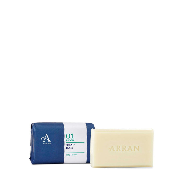 Aloe Vera Soap Bar (125g) - ARRAN Sense of Scotland - Face & Co