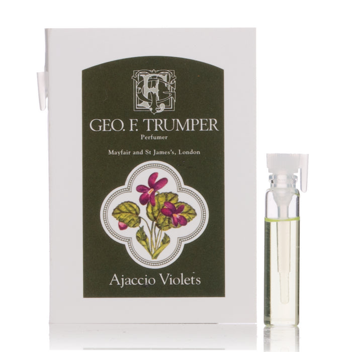 Ajaccio Violets Eau de Cologne Sample - Geo F. Trumper - Face & Co