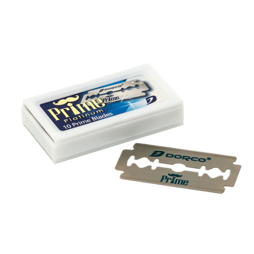Prime Platinum Double Edge Razor Blades (Pack of 10 Blades) - Dorco - Face & Co