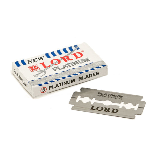 Platinum Class Double Edge Razor Blades (Pack of 5 Blades) - Lord Co - Face & Co