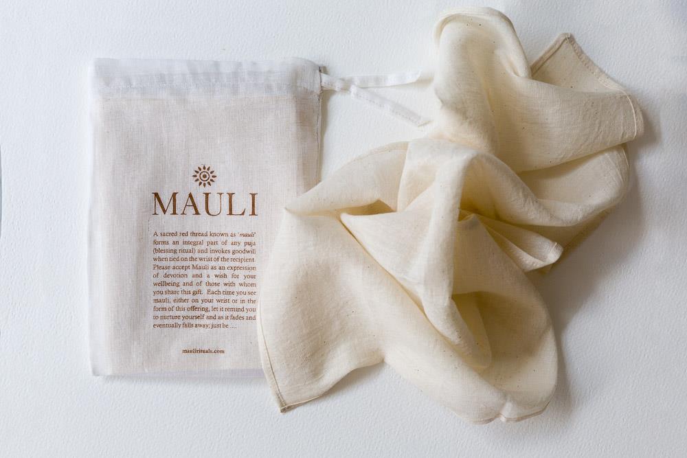 Pure Muslin Cloths In Cotton Bag - Mauli Rituals - Face & Co